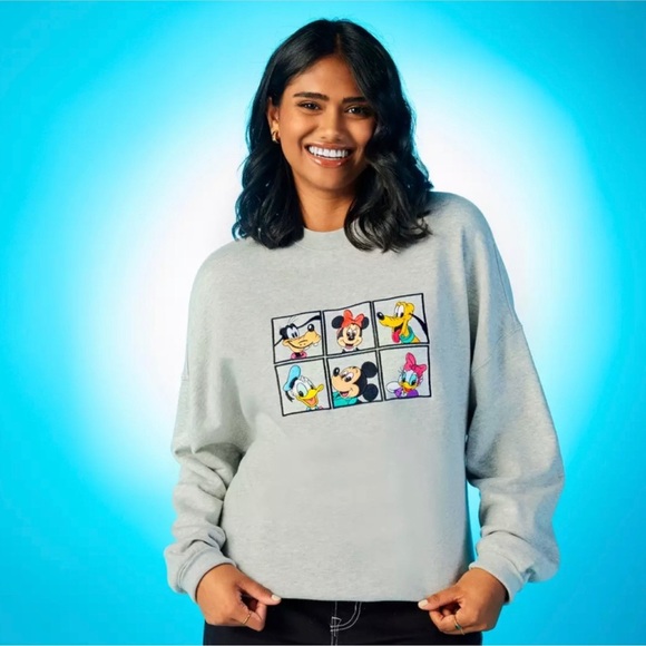 NEW
Mickey Mouse and Friends Pullover Sweatshirt for Women - Picture 2 of 3